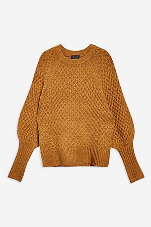 Mustard Fair Isle Jumper - Sweaters & Knits - Clothing - Topshop USA