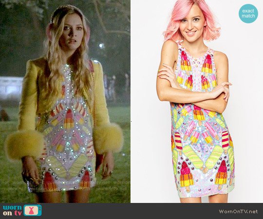 WornOnTV: Chanel 3’s popsicle embellished dress and yellow tweed jacket on Scream Queens | Billie Lourd | Clothes and Wardrobe from TV
