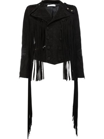 Faith Connexion fringe detail suede jacket $964 - Buy Online SS18 - Quick Shipping, Price