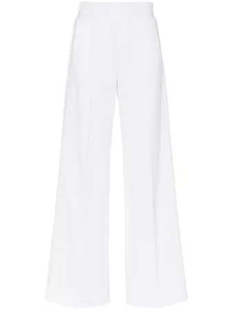Off-White wide leg side stripe track pants $486 - Buy Online SS19 - Quick Shipping, Price