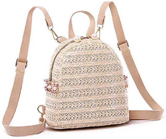 crochet summer beach backpack
