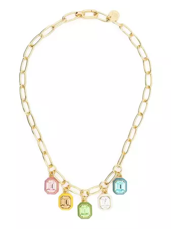 Maje Gemstone Pendant Necklace - Farfetch