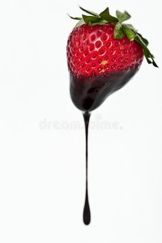 strawberry chocolate dripping