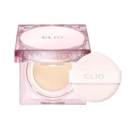 Amazon.com : CLIO Kill Cover Mesh Glow Cushion Refill Included (15g*2, 3 LINEN) - Foundation Cushion, Korean Cushion, Glowy Skin Makeup I Valentines Gifts : Beauty & Personal Care
