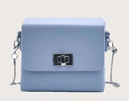 blue square bag SHEIN