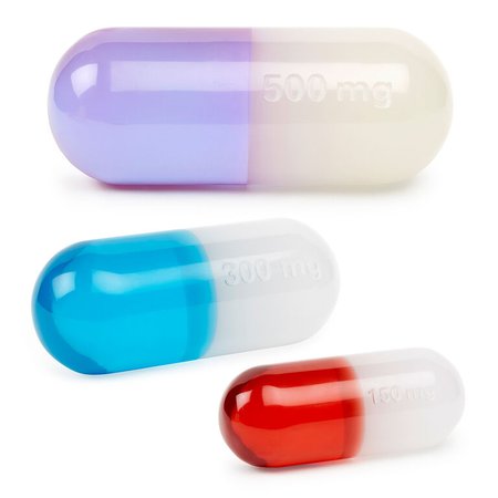 Acrylic Pill Set | Modern DÃ©cor | Jonathan Adler