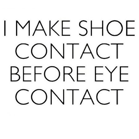 shoe contact
