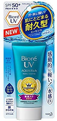 Kao Biore UV Aqua Rich Watery Essence Sunscreen SPF50+ PA++++ 50g: Amazon.co.uk: Beauty