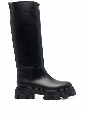 GIABORGHINI Perni 07 Leather Boots - Farfetch