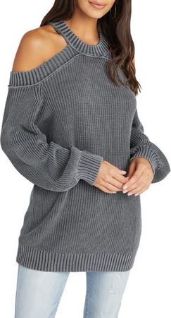 VICI Collection Cold Shoulder Cotton Sweater | Nordstrom