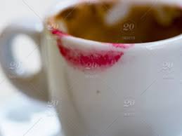 lipstick on tea cup dark - Google Search