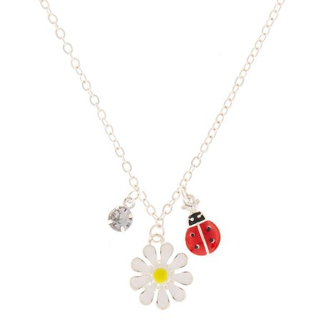 Summer Ladybug Pendant Necklace | Claire's US