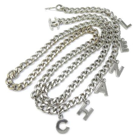 Chanel Silver Chain Belt - Tradesy