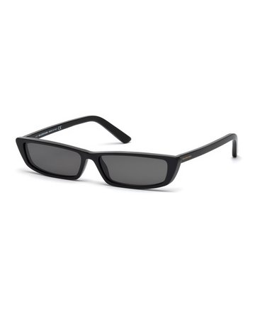 black thin sunglasses balenciaga - Búsqueda de Google