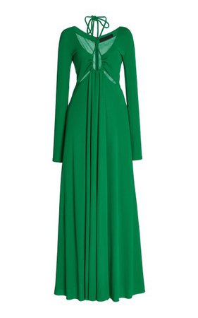 Cutout Draped Jersey Maxi Dress By Proenza Schouler | Moda Operandi