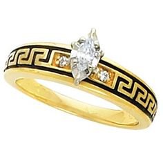 Greek wedding ring
