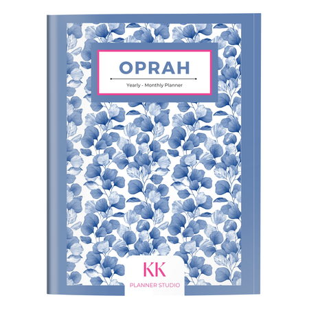 Oprah Yearly - Monthly Digital Planner