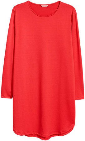 H&M+ Jersey Tunic - Red