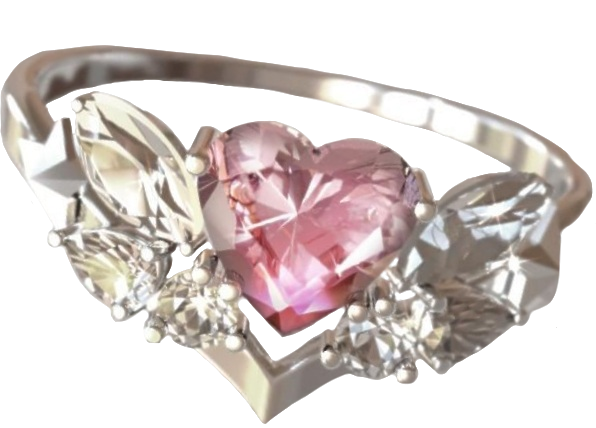 winged heart ring