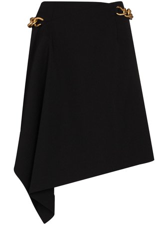 Givenchy chain-detail Wrap Mini Skirt - Farfetch
