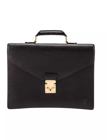 Louis Vuitton Epi Serviette Ambassadeur - Black Briefcases, Bags - LOU815754 | The RealReal
