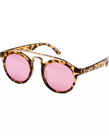 Gold Tortoise Shell Sunglasses | oshkosh.com