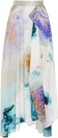 ROKSANDA Zinja Silk Maxi Skirt Size: 6