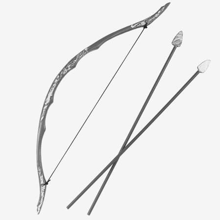 Artemis Bow and Arrow | Artemis | Homemade bow, arrow, Homemade bows