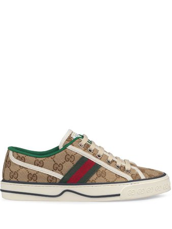 Shop Gucci GG Gucci Tennis 1977 sneakers with Express Delivery - Farfetch