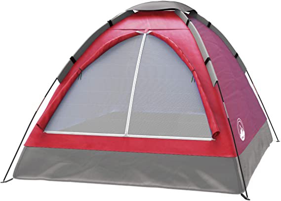 Amazon.com : 2-Person Tent, Dome Tents for Camping with Carry Bag by Wakeman Outdoors (Camping Gear for Hiking, Backpacking, and Traveling) - BLUE : Backpacking Tents : Sports & Outdoors