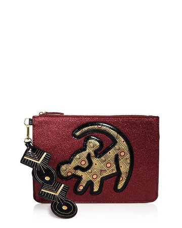 Danielle Nicole Lion Pouch with Charm | Bloomingdale's
