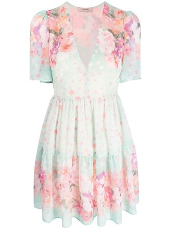 TWINSET floral-print Mini Dress - Farfetch