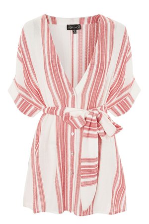 Jacquard Striped Dress - Holiday Shop - Clothing - Topshop