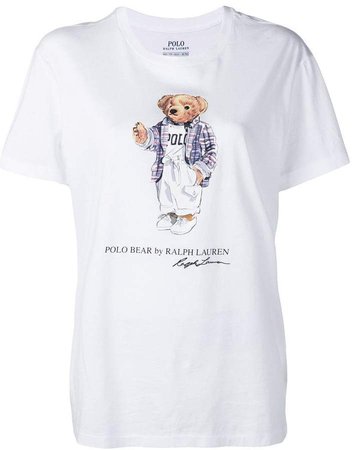 Polo Bear printed T-shirt