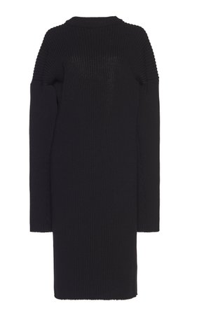 Open-Back Knitted Wool-Blend Midi Dress By Bottega Veneta | Moda Operandi