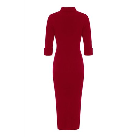 Red knitted dress – Google-haku