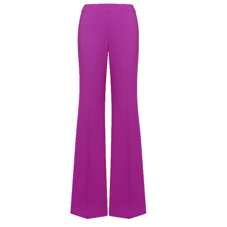 Moschino 60s Flared Cady Trousers Purple (Dei5 edit)