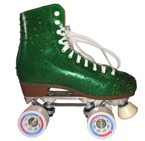 emerald roller skates