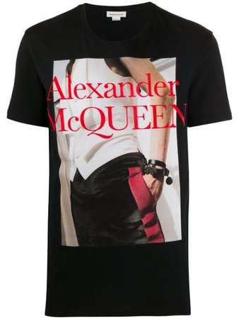 Alexander McQueen Photograph Print T-shirt - Farfetch