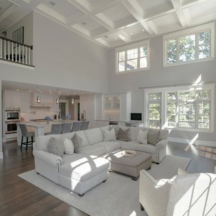 living room beautiful two story house inside - Google Search
