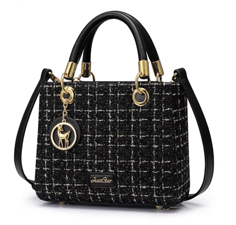 taobao handbag black juststar