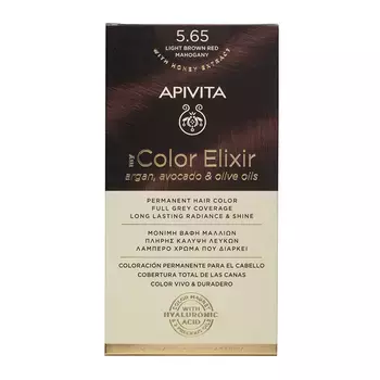 APIVITA Μy Color Elixir N5.65 Καστανό Ανοιχτό Κόκκινο Μαονί | Hondos Center