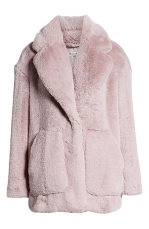 Madewell Faux Fur Coat | Nordstrom