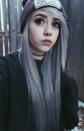 Grey Haired Girl