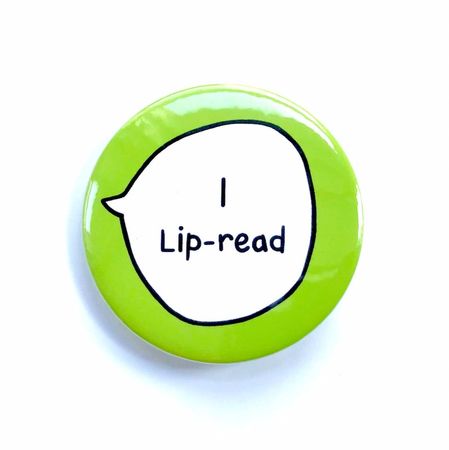 I Lip-read || sootmegs.etsy.com