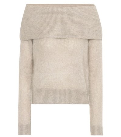 Mimi mohair and silk sweater