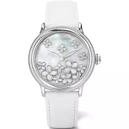 white floral watch - Google Search