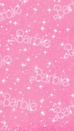 Barbie wallpaper text glitter sparkles