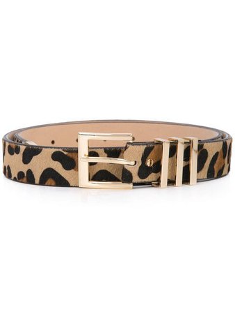 B-Low The Belt leopard print belt