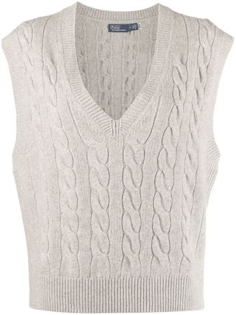 Polo Ralph Lauren Wool cashmere-blend Sweater Vest - Farfetch